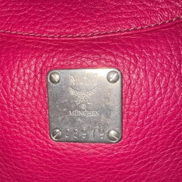 Hot Pink German MCM Shoulder Purse - Picture 2 of 9